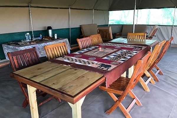 Bushman Plains Dining Tent
